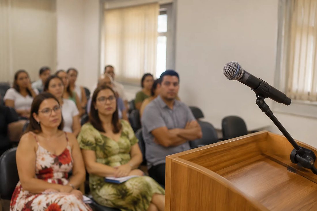 Anotações e marcadores espalhados sobre a mesa no intervalo de uma rodada